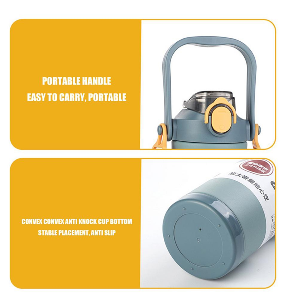 Thermal Water Bottle Keep Cold and Hot Bottles for Tea Coffee Vacuum Flasks Stainless Steel Green-image-OPC-PJSGD6V-NEW