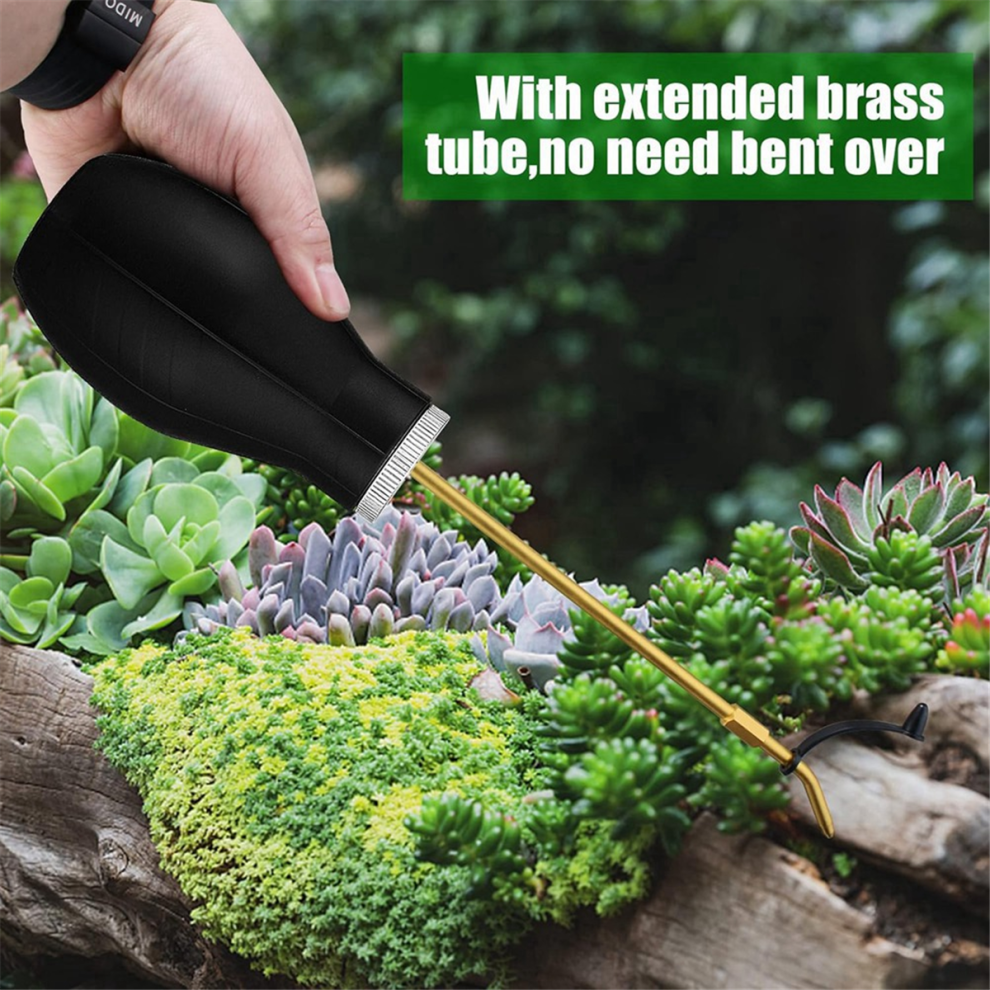 Saudism Bulb Duster Sprayer Insect Buster Handheld, Applicator Dispenser For Diatomaceous Earth Other Home Powder Applications