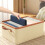 Closet Clothes Organizer Fabric Storage Box Stackable Basket Wardrobe 4