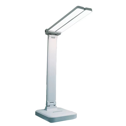 LED Desk Lamp 3 Level Dimmable Touch Night Light USB Rechargeable Eye Protection Foldable Blue