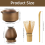 Matcha Tea Set Includes Bowl with Spout Ceramic Tool Kit 3