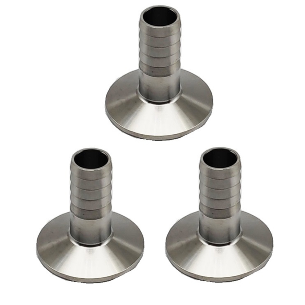 Hose Barb Pipe Sanitary Fitting Tri Clamp Type Ferrule For Home Brewing 19Mm 4852937813712