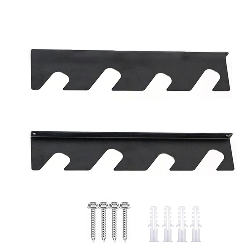 Horizontal Garden Tool Organizer, Garage Organization Rack For Shovels Rakes Brooms And Mops, Solid Steel Holds 4851821592115