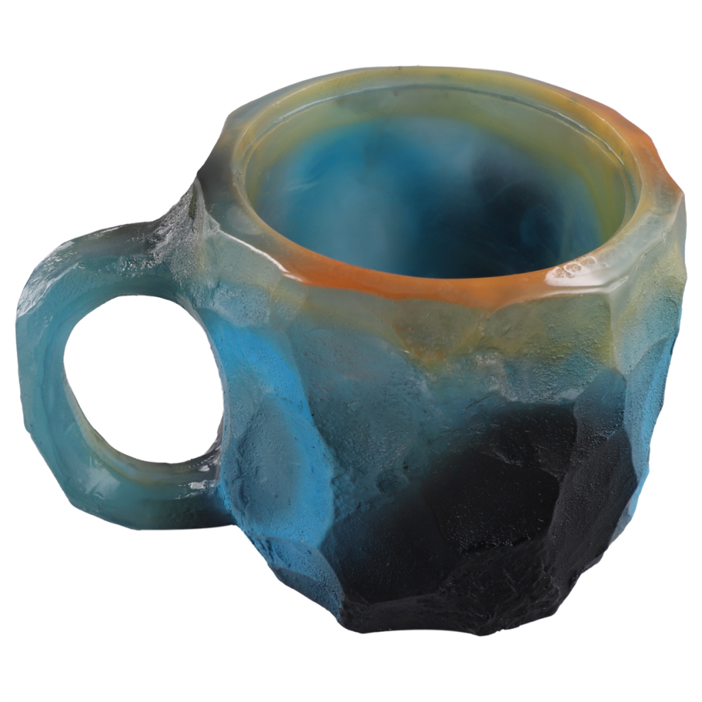 Elegant Geode Crystal Coffee Mug -Mineral Cup Quartz Stone Cup, Ideal for Hot Beverages A-image-OPC-PJSGHKB-NEW