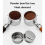 51mm for Delong Coffee Machine Handle Modified Solid Wood Accessories Funnel Bottomless 4