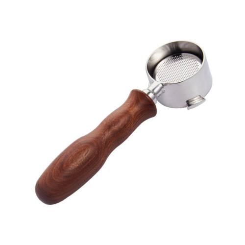 51mm for Delong Coffee Machine Handle Modified Solid Wood Accessories Funnel Bottomless