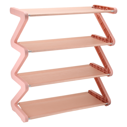 Simple Household Shoe Storage Artifact Z-Shaped Rack, Cute Rack Multi-Layer Assembly B 2