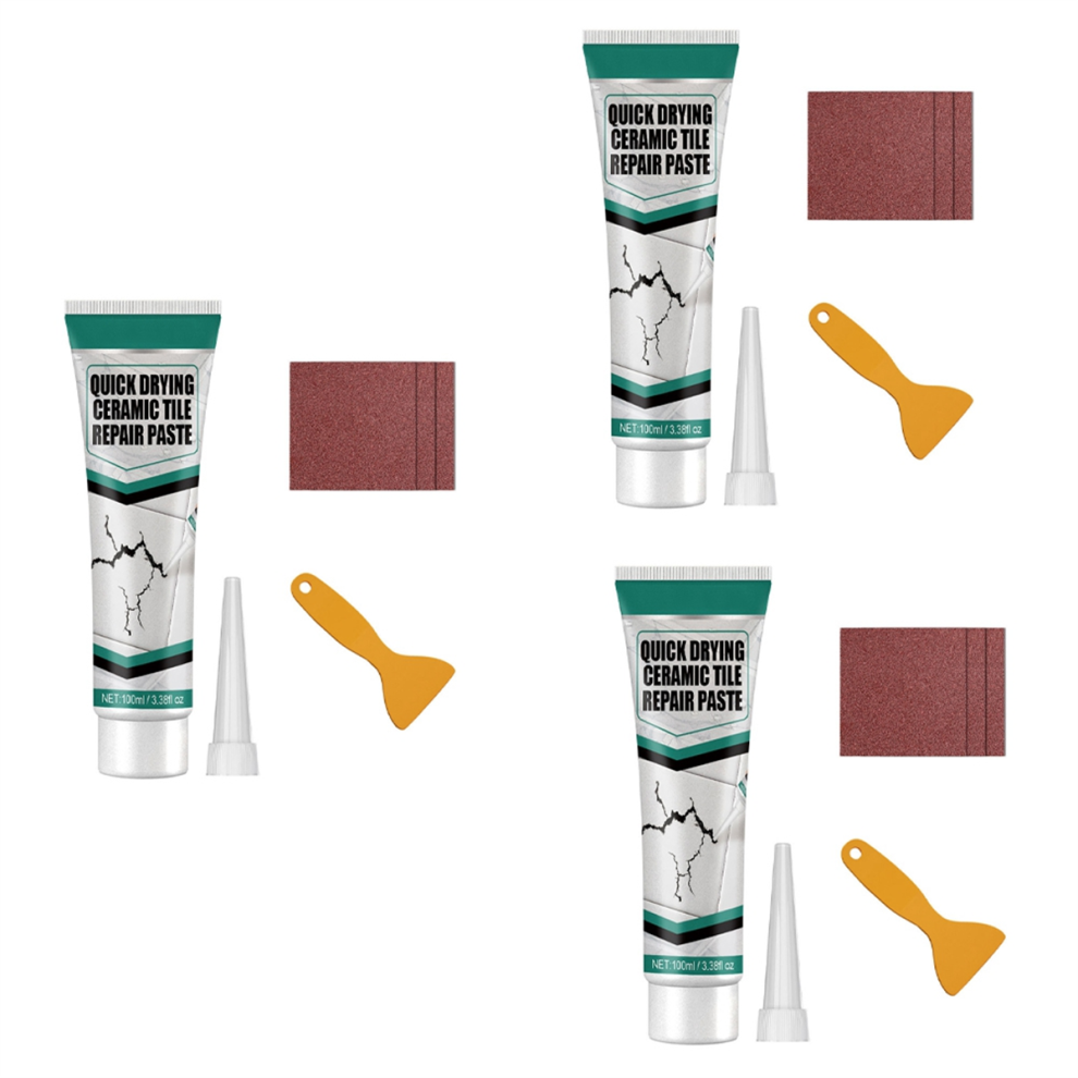 Tile Repair Paste Marble Bathtub Furniture Toilet Crack Quick-Drying Adhesive Universal Tool 4851821589177