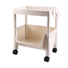 Movable Bookshelf Storage Rack Children'S Toy Multi-Layer Household Trolley B