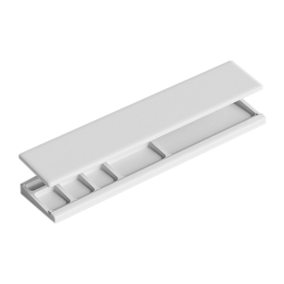 Desktop Storage Box Mechanical Keyboard Wrist Pad Hand Mouse Palm Support Office Typing White 4851821589085
