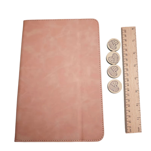 Crochet Chart Holder Pattern Keeper Easy to Use Foldable Portable Magnetic Knitting Keeper,Pink