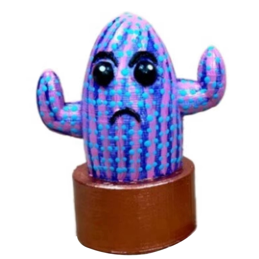 Cactus Doll Big Eye Miniature Mini Desktop Ornaments Room Decoration C-image-OPC-PJSGKJC-NEW