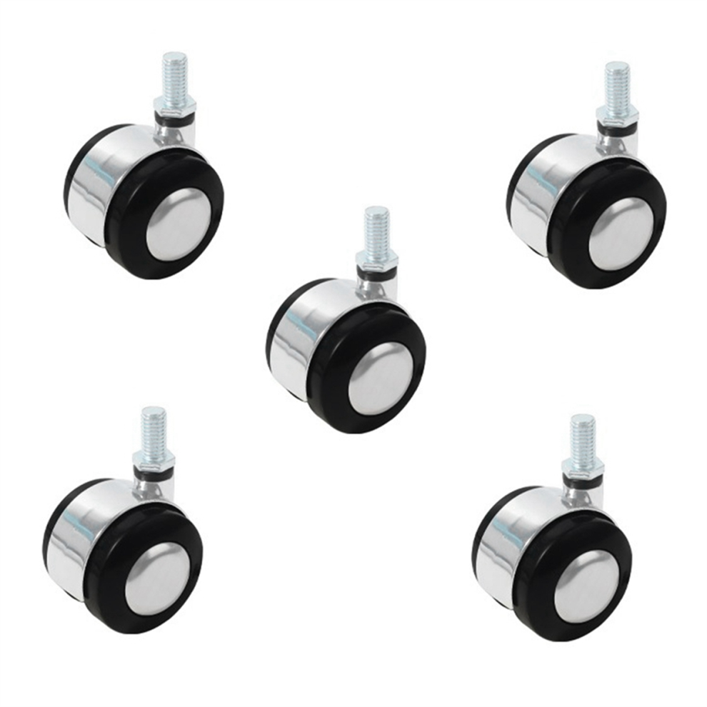 5-Piece 2-Inch Silent Pulley Caster Office Chair/Computer Chair, Fat Furniture Hardware Tools. 4851821596755