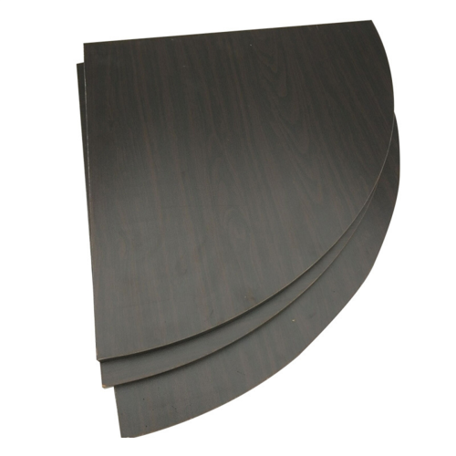 Corner Shelf Bookshelf Wall Punch-Free Fan-Shaped Triangle A