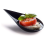 100PCS Unbreakable Drop Appetizer Plates Tableware Reusable Plastic Tasting Cup Sauce Dish Ice Cream Caviary B 6