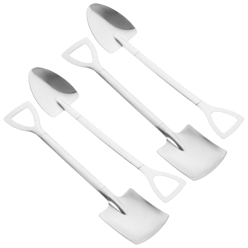 Spoon Set Soup Latte Sugar Stick Stirring Mini Coffee Dessert 2
