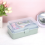 3-Layer Plastic Dividing Storage Box Craft Organizer and with Adjustable Spacers Portable Handled 7