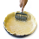 Rolling Wheel Punch Pizza Roller Tools Oven Accessories Slicer Non-Stick Kitchen Gray 9