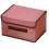 Fabric Storage Box Foldable with Lid Basket Organizer of Closet Handle 3