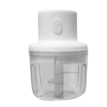 USB Electric Kitchen Blender 250ml Mixer Portable Mini Vegetable Chili Meat Grinder Tool White