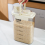 Transparent Kitchen Grain Storage Container with Handle, 2800ml, Moisture-Proof and Insect-Resistant Green 6