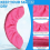 1 Pair IceSkating Figure Skate Blade Covers, Soft Dustproof Protector, Water Absorption, 4