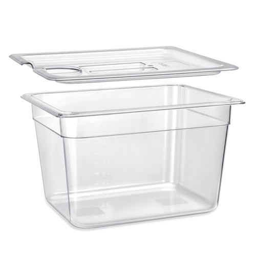 Slow Cooker Containers Tub Boxes Perforated Vacuum Kits Kitchen Tools 11L 1