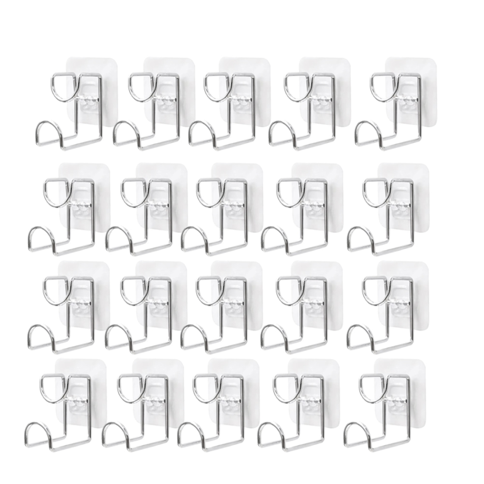 Stainless Steel Wash Basin Hook Kitchen Bathroom No Trace Strong Paste Holder Multifunctional Punch-Free Iron Storage-image-OPC-PJSGQHM-NEW