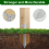 Small Railway Sleeper Brackets 10 Pack-Heavy Duty Stakes for Pathway, Garden Raised Bed 6