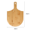 Bamboo Pizza Peel Baking Tool Wooden Cutting Board with Comfortable Handle Peeling 3
