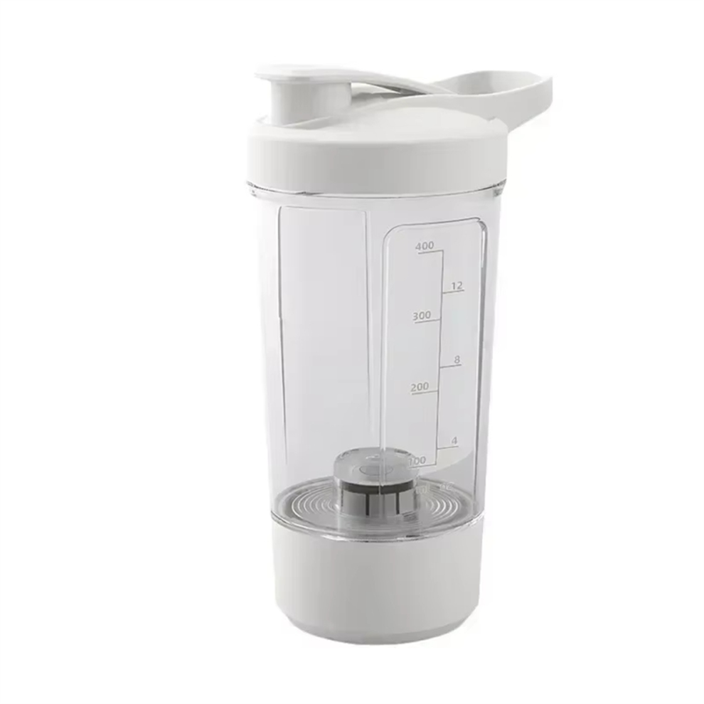 Saudism Usb Rechargeable Portable Electric Protein Shake Bottle - 450Ml Multipurpose Blender Mixer Cup For Fitness
