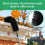 14 Ft Gutter Cleaning Tools From the Ground, Cleaner for Easy and Efficient A Safe Distance 4