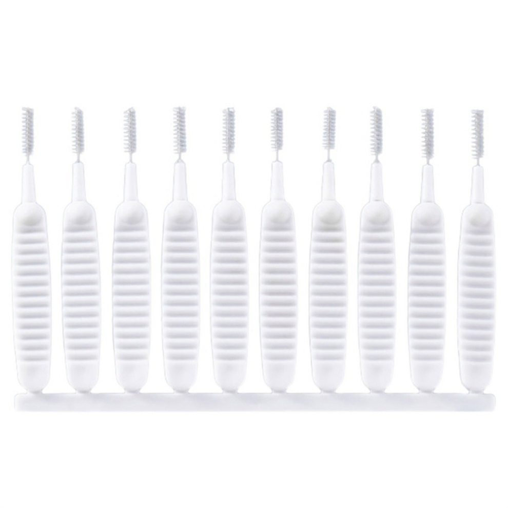 Saudism Shower Cleaning Brush Hole Anti-Clogging Brush, Multifunction Head Brushes 10Pcs