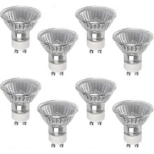 Dimmable GU10 Halogen Bulb 50W 8 Pack Warm White 2800K 220V