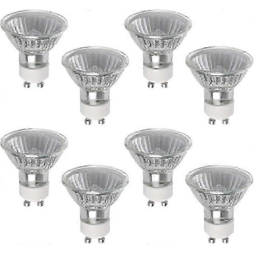 Dimmable GU10 Halogen Bulb 50W 8 Pack Warm White 2800K 220V