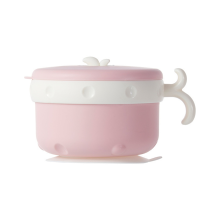 Stainless Steel Cup Bowl for Infants - Safe and Anti-Fall,Warm Mealtime,Rusty Water Insulated B