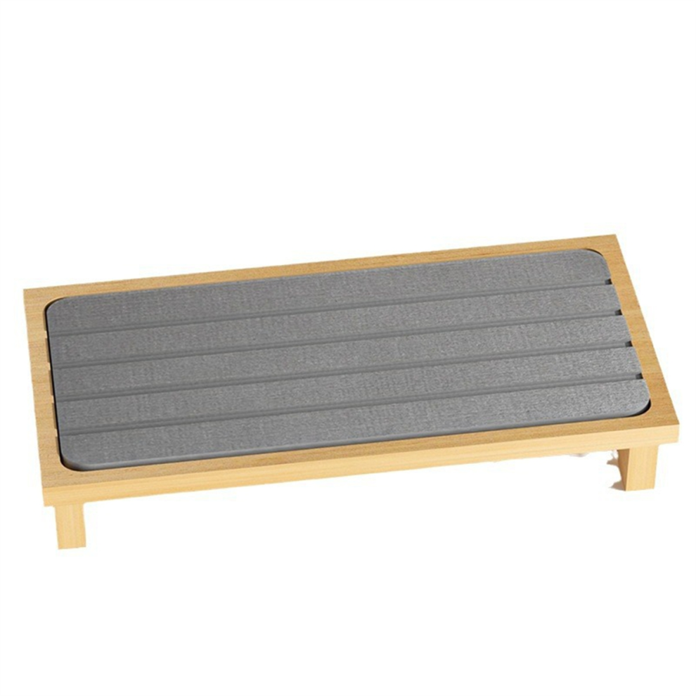 Diatom Mud Washing Table Rack - Kitchen Soap Holder & Dispenser With Countertop Fast Drying Tray 4851821542554