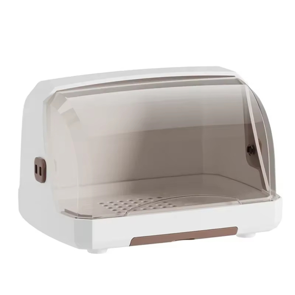 Saudism Milk Bottles With Large Drying Rack And Storage Box For Kitchen Countertops Cabinets, Ideal Home Organization