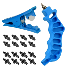 Drip Irrigation Punch Tool, 1/4 Inch Sprinkler Hose Cutter Tube Hole Tool for Tubing