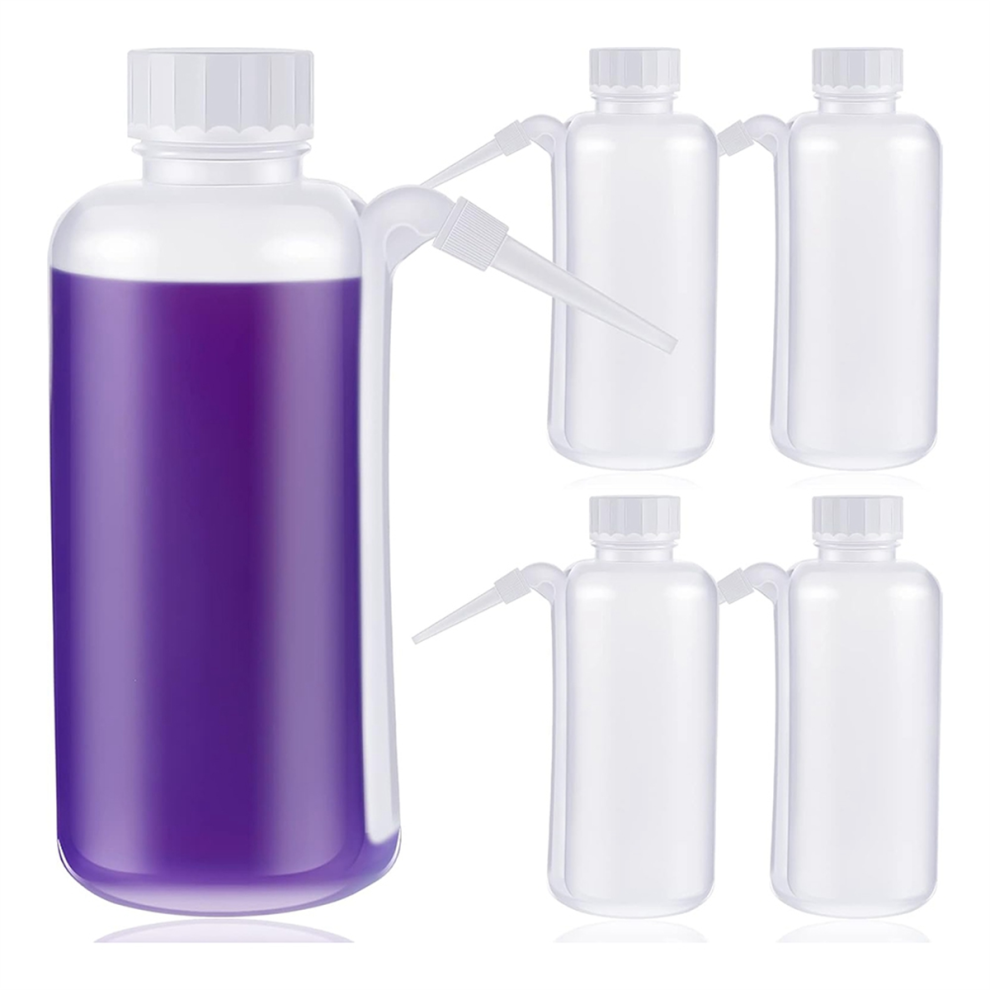 5 Pieces Communion Cup Filler No Drip Squeeze Bottle Juice Dispenser With Side Straw Church 17 Oz Saudism