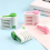 2pcs/Set Cake Slicer Bread Divider Layering Aid Serrated Knife Toast Baking Tool B 5