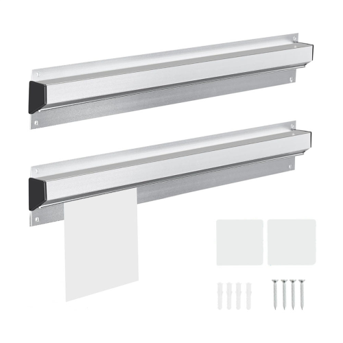 Ticket Holder for Restaurant, Check Rack Restaurant Order Receipt Rail Slide 2 Pcs