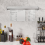 Ticket Holder for Restaurant, Check Rack Restaurant Order Receipt Rail Slide 2 Pcs 6