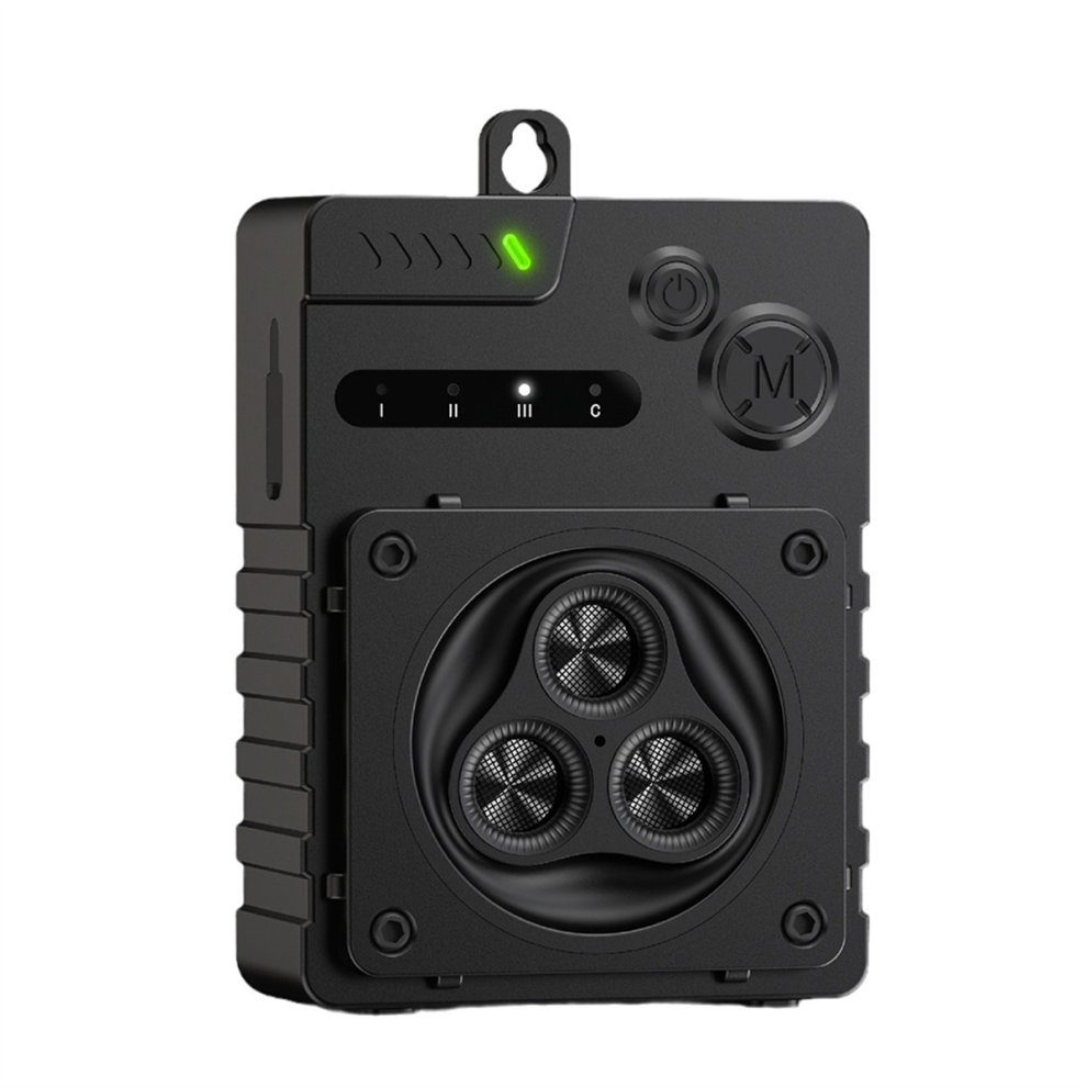 Photos - Other for Dogs Ultrasonic Dog Anti Barking Device Waterproof Control USB Rechargeable Driving Black