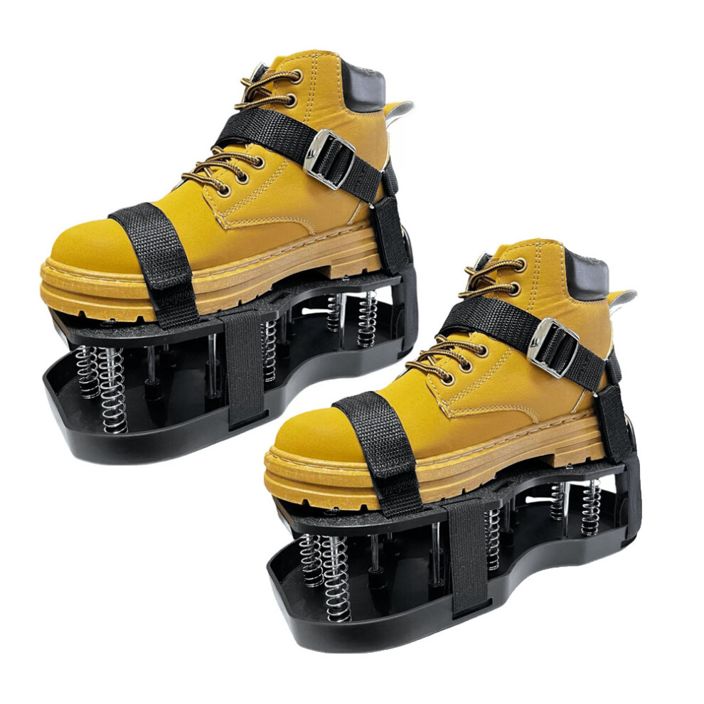 Lawn Aerator Shoes for Grass - Tool, Automatic Dirt and Leaf Clean Design, Yard Garden