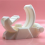 Printed Herringbone Gear Phone Stand, Adjustable Desktop Accessory, Portable and Practical Design White 6