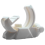 Printed Herringbone Gear Phone Stand, Adjustable Desktop Accessory, Portable and Practical Design White 2