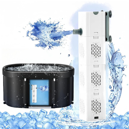 Cold Plunge Filter with 3 Mesh, Pod Ice Bath Tub Filter, Accessories 2