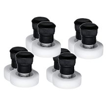 8 Pcs Ceramic Clay Pottery Wheel,Mini Tool,Multi Size Trimming Spinner Metal Rotary Disc Wheel