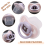 Newborn Dummies, 0-2 Months, Colours, Matte Texture, Extra Small Baglet 6